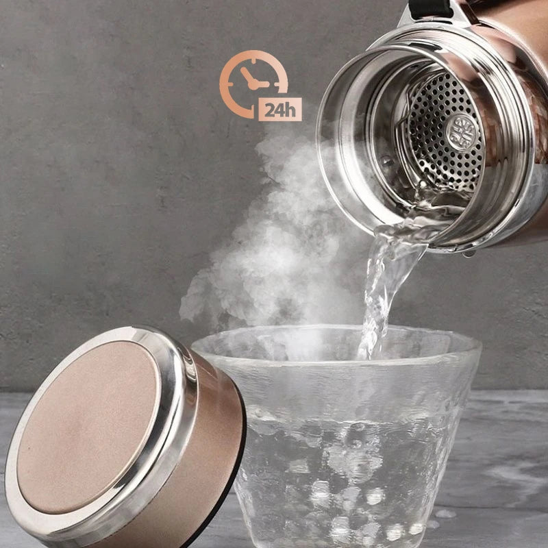 Garrafa Térmica isolada 1000 ml Ideal Para Bebidas Quentes e Fria