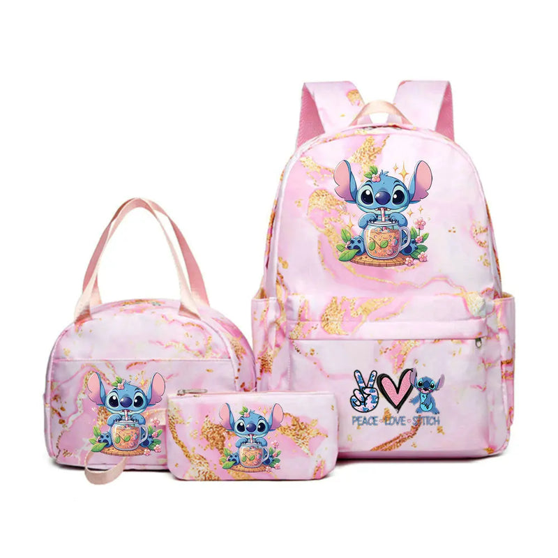 Kit 3 Mochila infantil completa para o dia a dia!