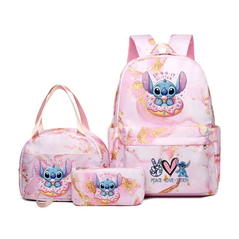 Kit 3 Mochila infantil completa para o dia a dia!
