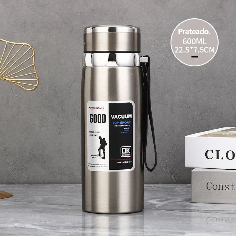 Garrafa Térmica isolada 1000 ml Ideal Para Bebidas Quentes e Fria