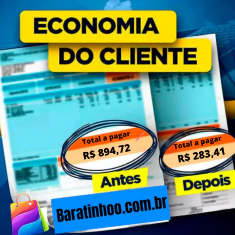 Economizador de Energia Elétrica Com Estabilizador de Tensão Bi-volt - Mega Store