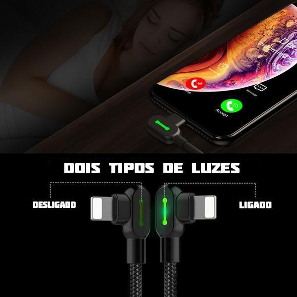 Carregador para iPhone - USB C - Micro-USB | Cabo Titã™ - Mega Store