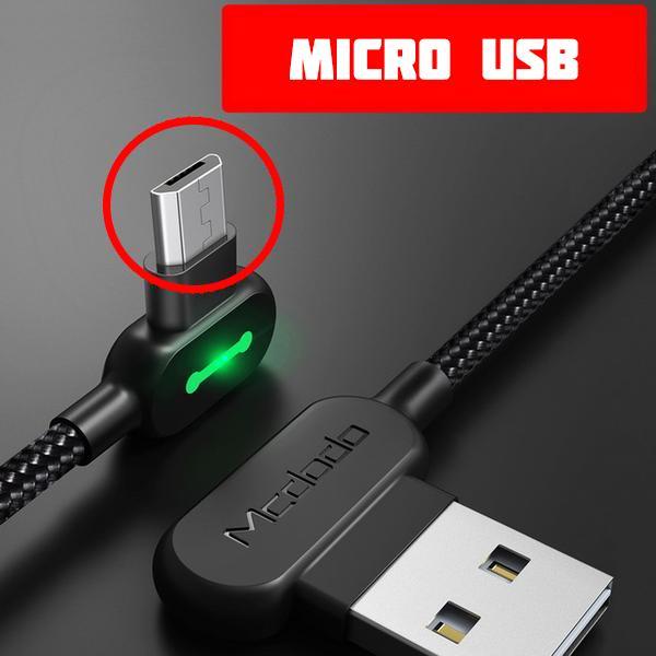 Carregador para iPhone - USB C - Micro-USB | Cabo Titã™ - Mega Store