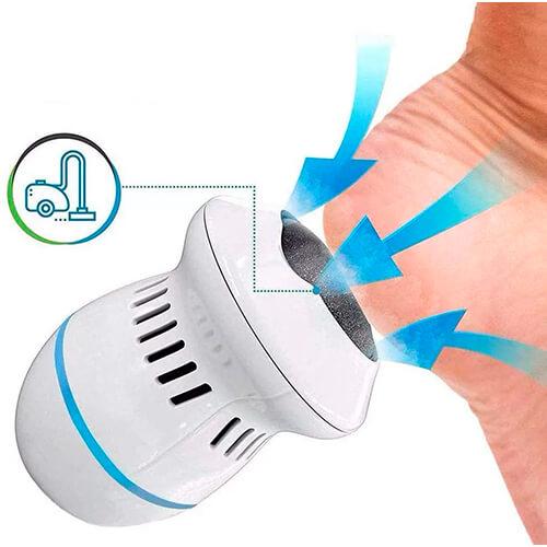 Lixador de Pés Elétrico Removedor de Calos e Rachaduras/LixaMax - Mega Store