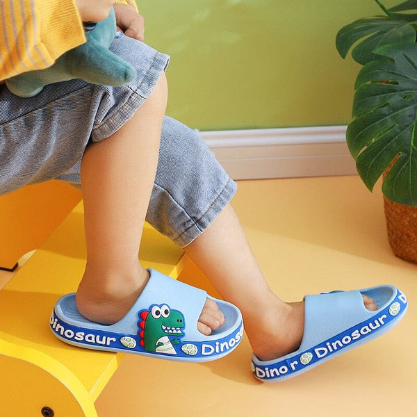 Chinelo Infantil Anti-Derrapante Dino Crocks - Mega Store