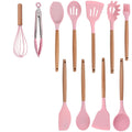 Kit Utensílios de Cozinha Silicone Completo (12 peças) - Mega Store