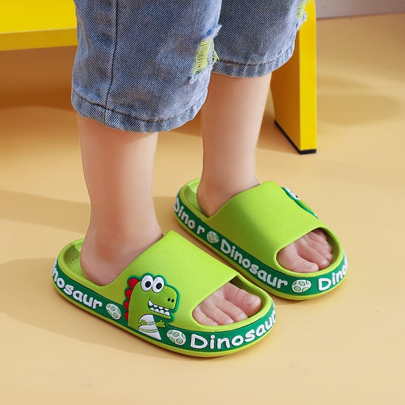 Chinelo Infantil Anti-Derrapante Dino Crocks - Mega Store