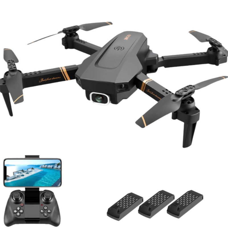 Drone Profissional Quadcopter Com Wifi e Controle Remoto - Mega Store